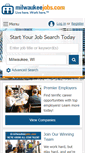 Mobile Screenshot of milwaukeejobs.com